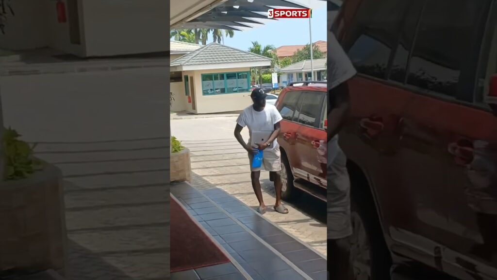 Otto Addo in the Black Stars camp #viral #football #blackstars