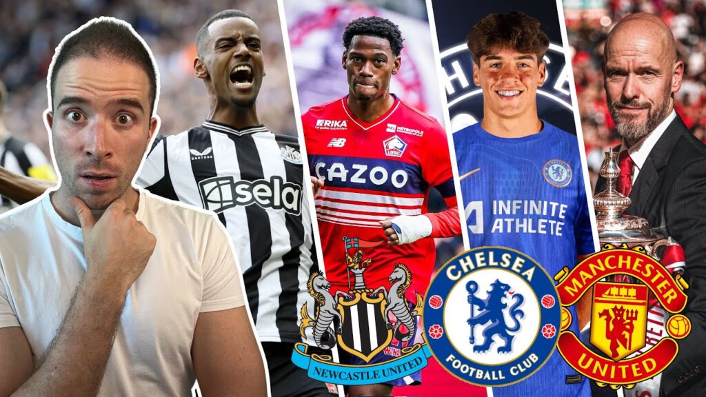 Chelsea Want ISAK? Chelsea Montioring Jonathan David? | Guiu To Join Chelsea! | Ten Hag NEW Contract