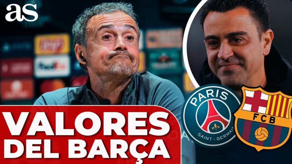 LUIS ENRIQUE: "Represento MEJOR que XAVI los VALORES del BARÇA"