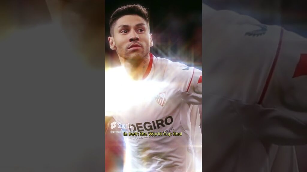 Gonzalo Montiel SCORED THE GAME WINNING PEN IN BOTH THE WORLD CUP AND EUROPA LEAGUE FINAL