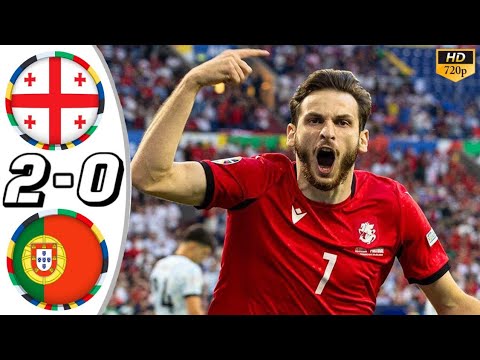 Georgia vs Portugal 2-0 EURO 2024 • Hasil EURO 2024 Tadi Malam • Bola Tadi Malam