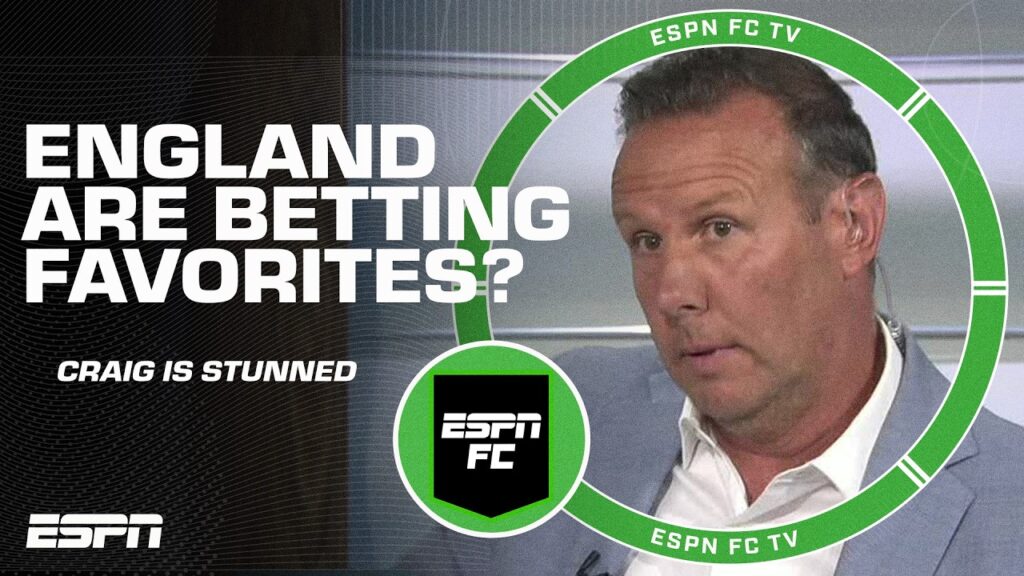 Craig Burley CANNOT BELIEVE England are betting favorites to win EURO 2024 | ESPN FC