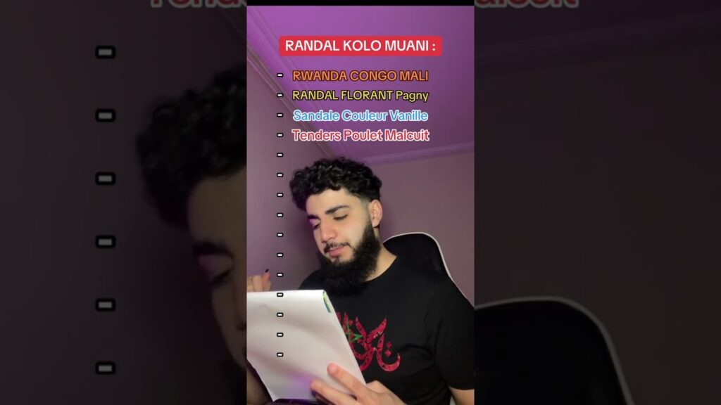 LES MEILLEURS SURNOM DE RANDAL KOLO MUANI !