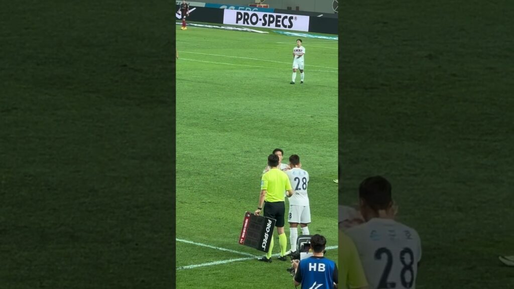 중국에서 돌아온후 1329일만에 k리그복귀한 손준호