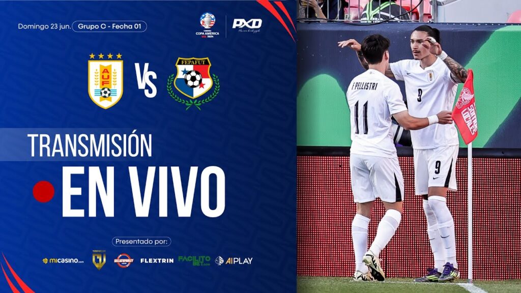 EN VIVO: 🇺🇾 Uruguay vs. Panamá 🇵🇦 | Copa América 2024 | Grupo C | Fase de Grupos