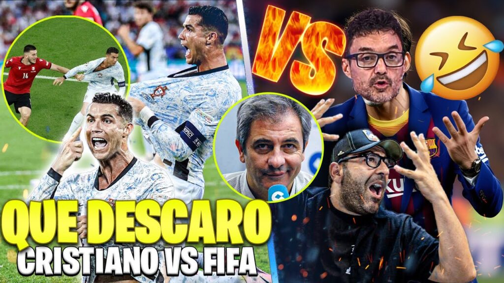 PELEA ENTRE PERIODISTAS CULES !DE RISA TOTAL! 😅 LA FIFA DESPRECIA A CRISTIANO ¡AQUI LA PRUEBA!