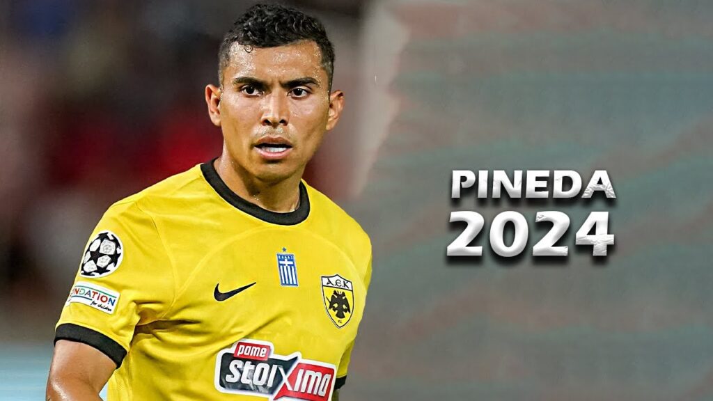 ORBELÍN PINEDA - Crazy Skills, Assists & Goals - 2024 - AEK Athens (HD)