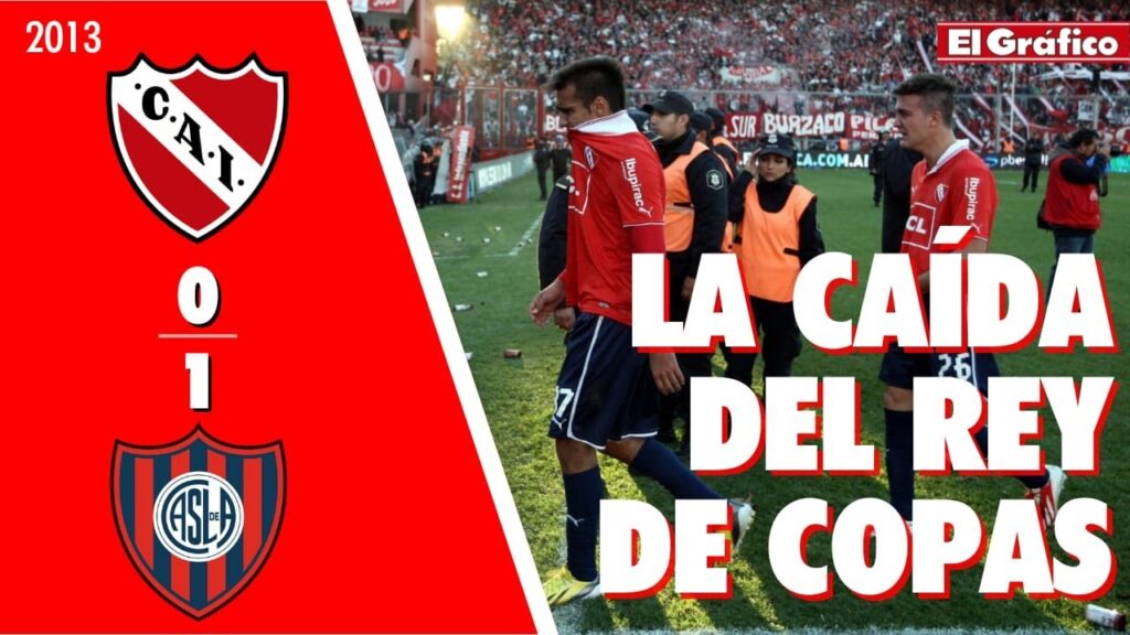 TORNEO FINAL 2013: INDEPENDIENTE 0 SAN LORENZO 1