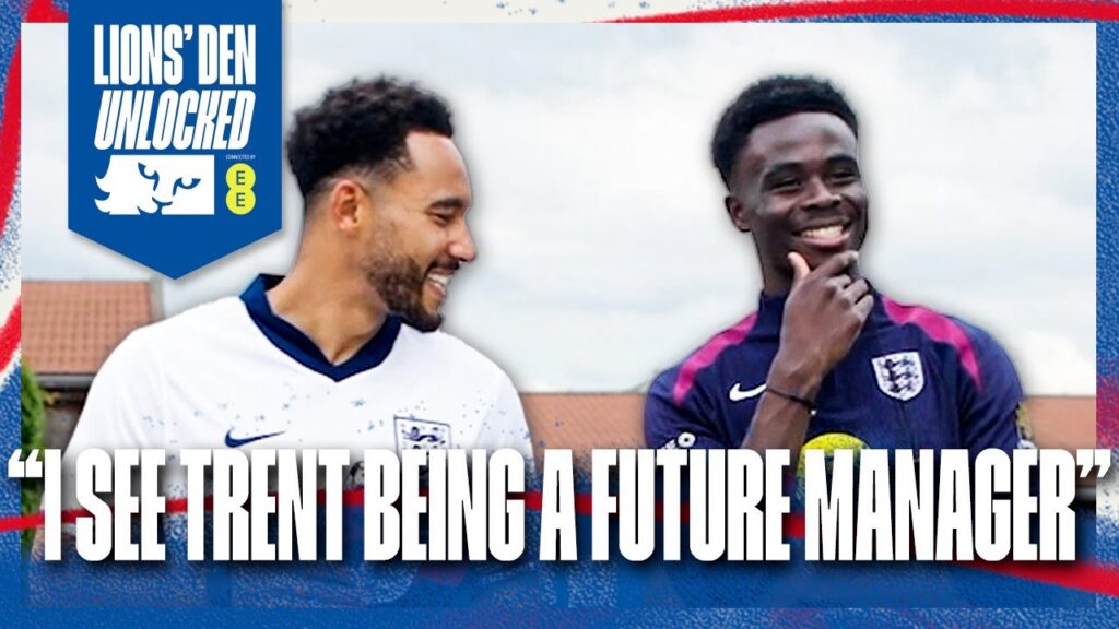 Saka Chats: Dream Dinner Guests & Trent The Gaffer | Lions' Den Unlocked Connected By EE