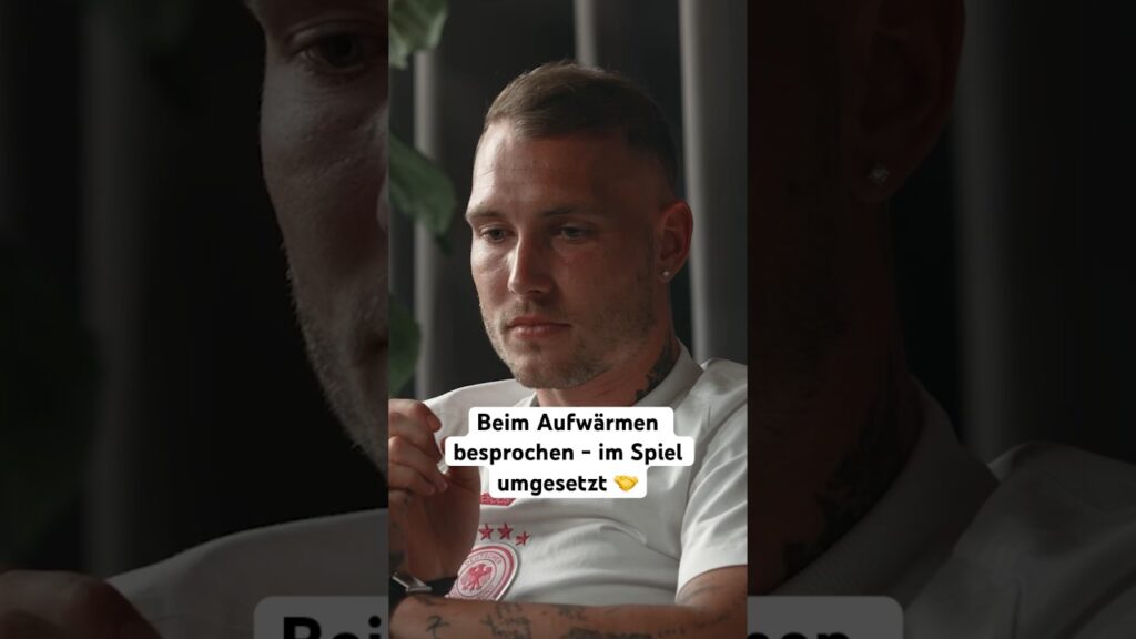 Das hat David Raum Fülle beim Aufwärmen gesagt 😳