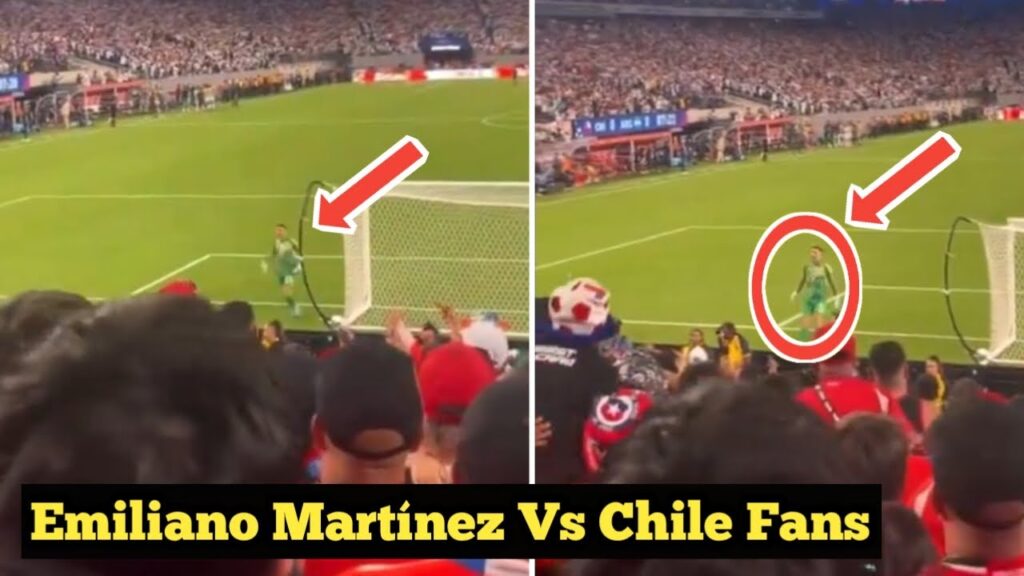Emiliano Martínez revenge to Chile fans after Lautaro Martinez winning goal | Argentina Vs Chile