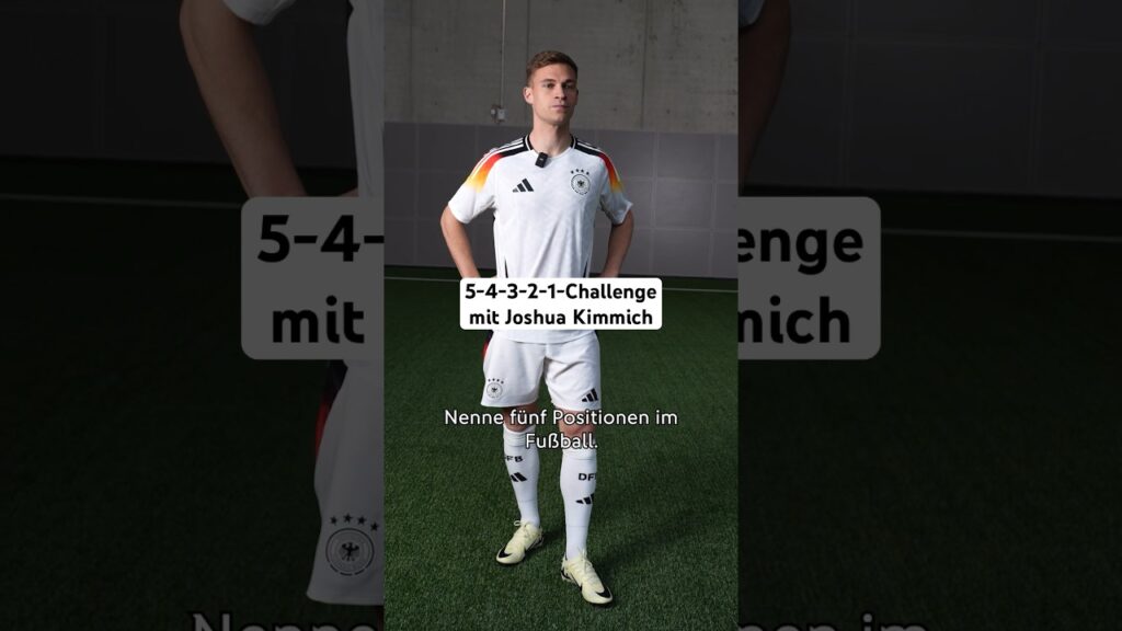 Kimmich meistert die 5-4-3-2-1-Challenge! 💪⚽️