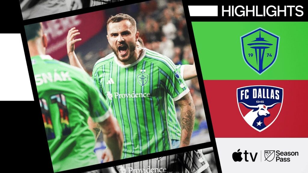 Seattle Sounders FC vs. FC Dallas | Full Match Highlights | June 22, 2024