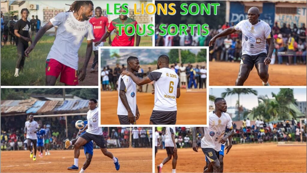 LES LIONS DEHORS, ZAMBO ANGUISSA, HONGLA, CLINTON NJIE, A  SONG, TAWAMBA, WOME NLEND, MAKOUN
