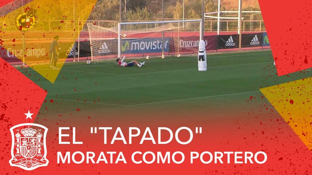 El "tapado" de nuestra portería es... ¡Álvaro Morata!