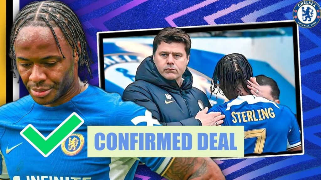 Done Mykhailo Mudryk and Raheem Sterling £51m deal confirmed