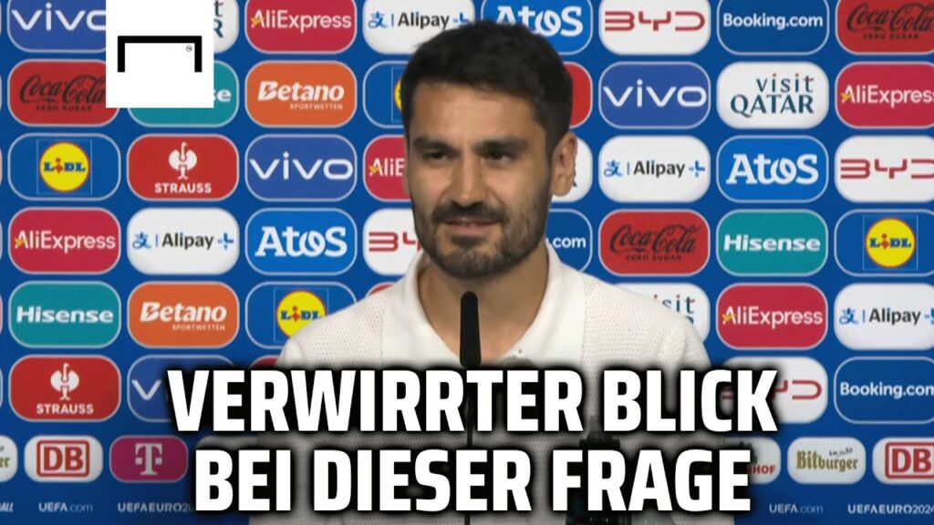 Pressesprecher greift ein! Gündogan wird von Frage überrascht 🤨 | EM 2024