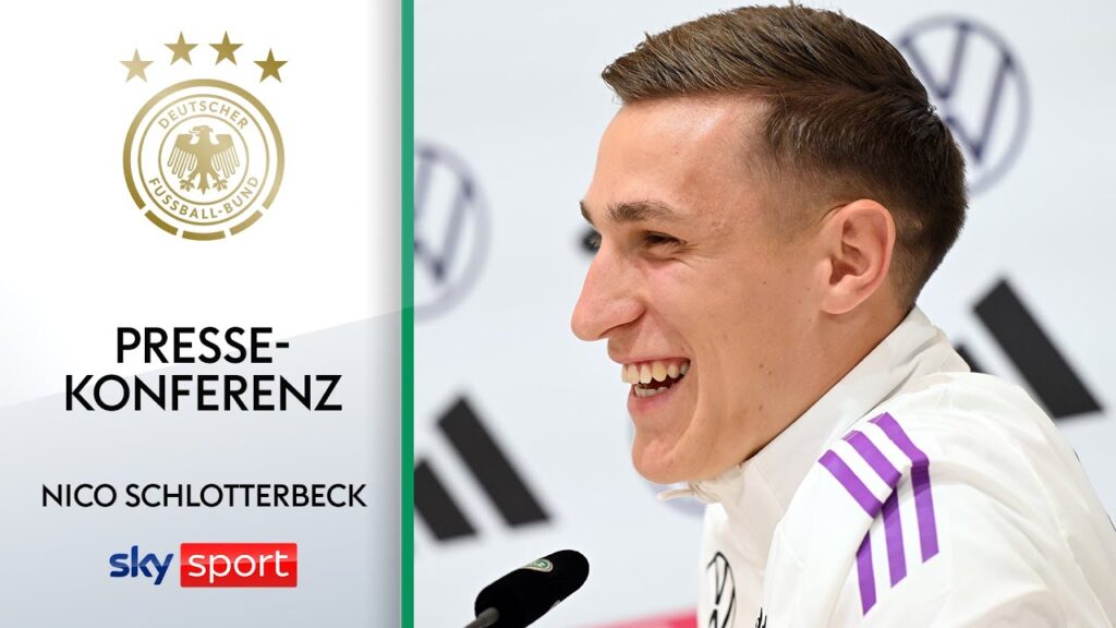 Pressekonferenz der Nationalmannschaft mit Nico Schlotterbeck