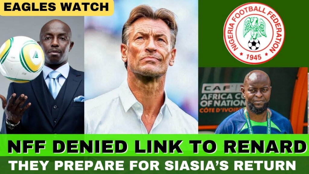 NFF Prepared For Siasia's Return As They Denied Interest In Herve Renard As Super Eagles Coach