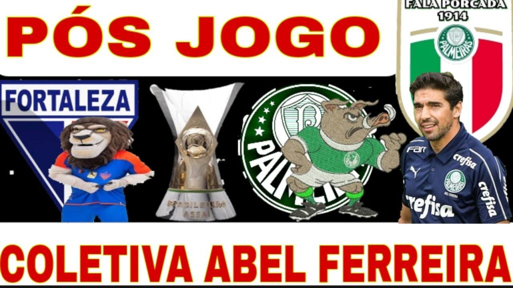 🚨 AO VIVO | COLETIVA ABEL FERREIRA | FORTALEZA X PALMEIRAS | BRASILEIRO 2024 | RODADA 12