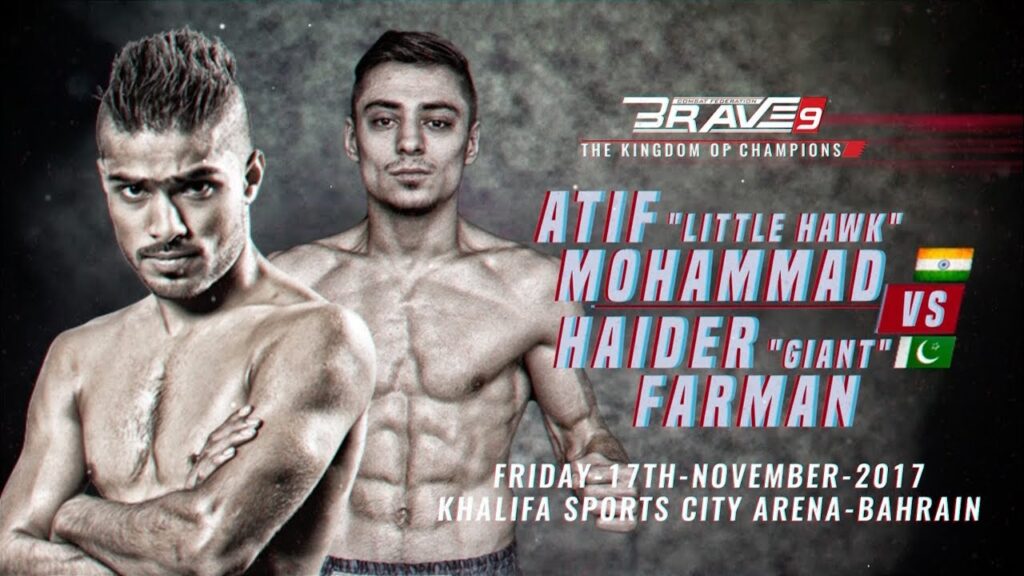 BRAVE CF 9: THE KINGDOM OF CHAMPIONS - "THE GIANT" HAIDER FARMAN RETURNS