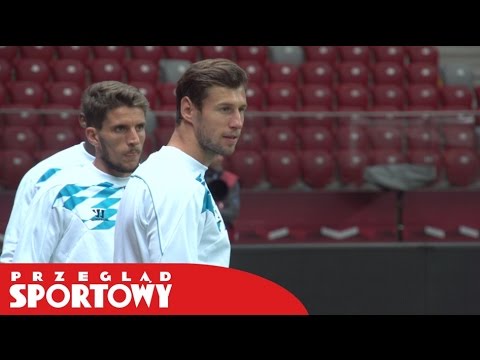 Grzegorz Krychowiak - trening przed finałem Ligi Europy w Warszawie