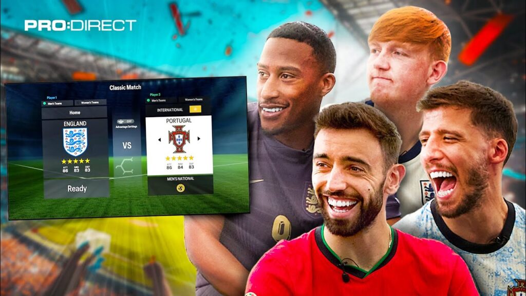 BRUNO FERNANDES & RÚBEN DIAS PLAY GIRTH N TURF?? 🇵🇹🤣 | EAFC24 ft. ANGRY GINGE & YUNG FILLY