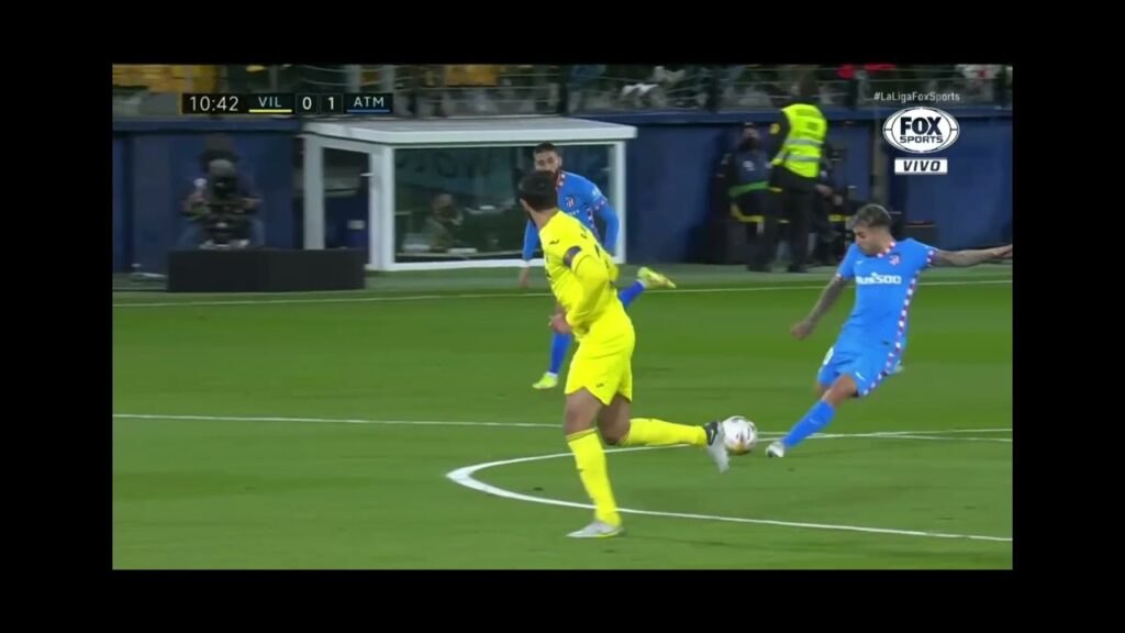 Golaço de Angel Corrêa (Atlético de madrid) vs villareal