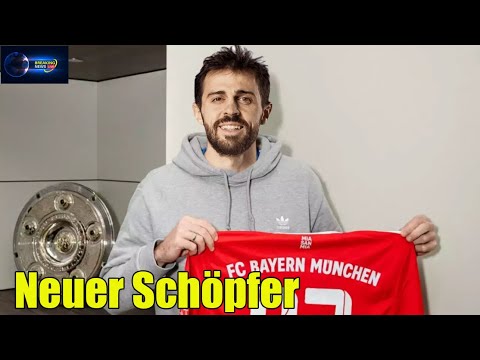 Mittelfeldspieler Bernardo Silva hat offiziell einen Vertrag beim FC Bayern München unterschrieben
