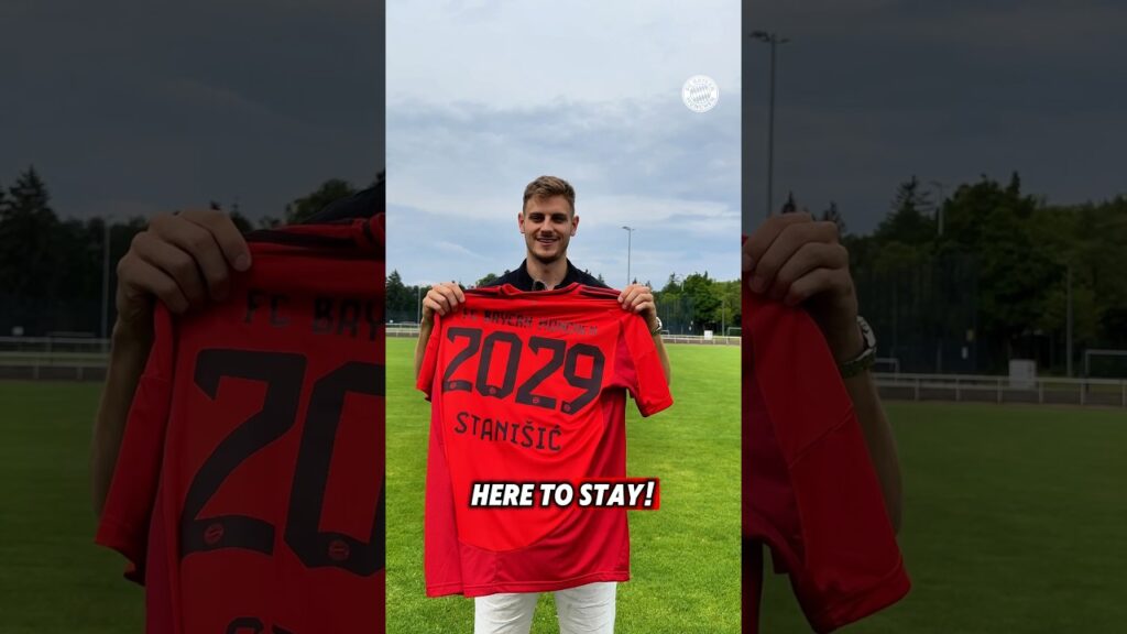 HERE TO STAY! 🔴⚪️ #Stanišić2029 #MiaSanMia