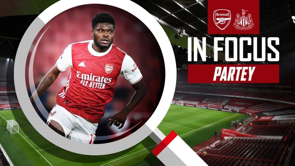 Thomas Partey | Every Touch | Arsenal vs Newcastle (3-0) | Premier League