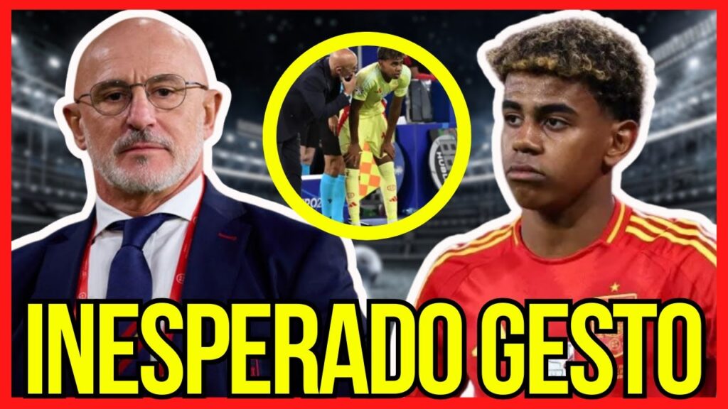 🔴 ¡GESTO BOMBA! - LAMINE YAMAL RECIBE LO INESPERADO DE LUIS DE LA FUENTE CON LA SELECCIÓN ESPAÑOLA