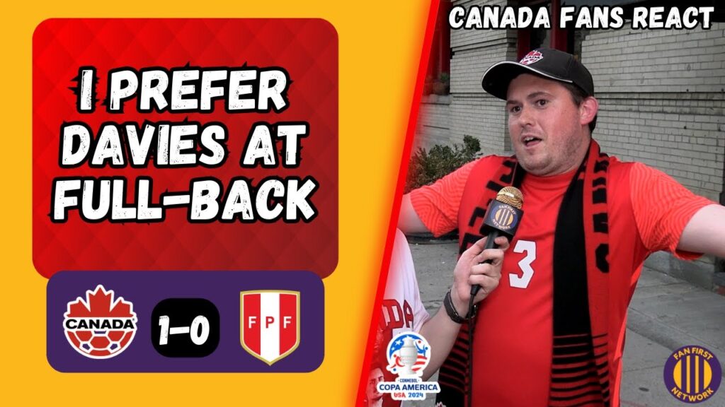 Alphonso Davies Is Better At Full-Back | Canada Fans React: Copa America 2024 (Canada 1-0 Peru) Alphonso Davies Is Better At Full-Back | Canada Fans React: Copa America 2024 (Canada 1-0 Peru)