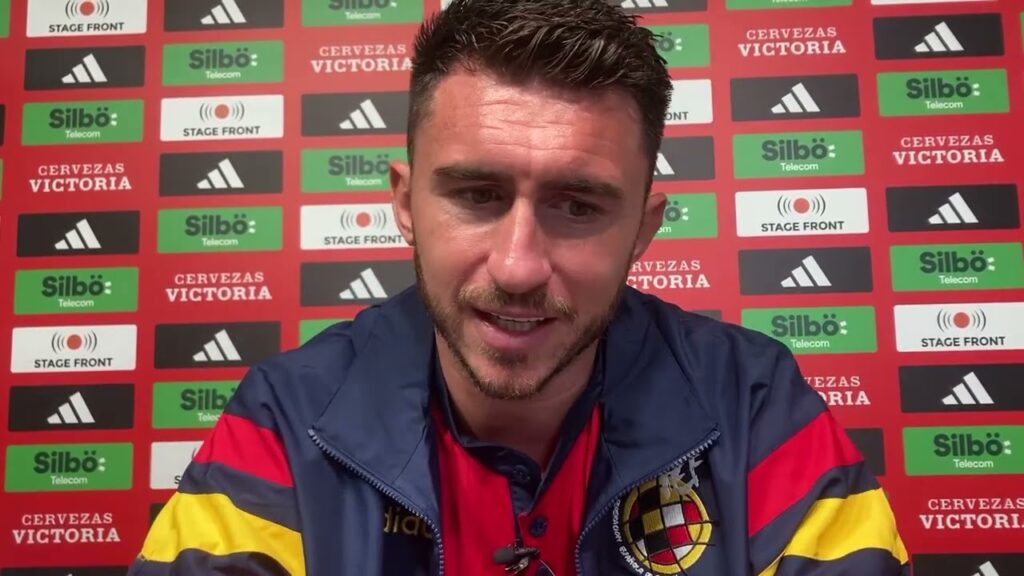 Entrevista a Aymeric Laporte durante la Eurocopa