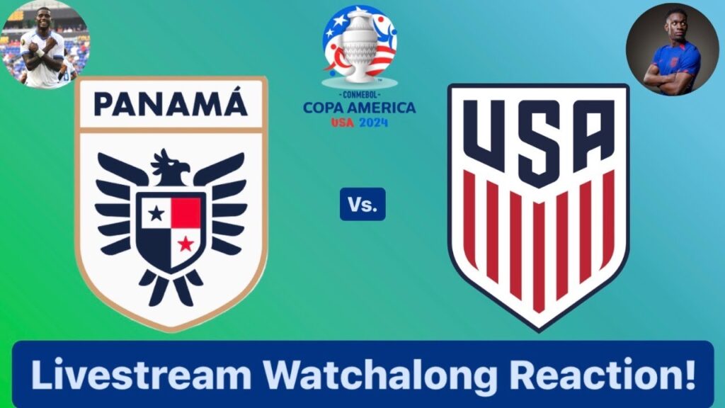 Panama Vs. United States CONMEBOL Copa América 2024 Group C Livestream Watchalong Reaction