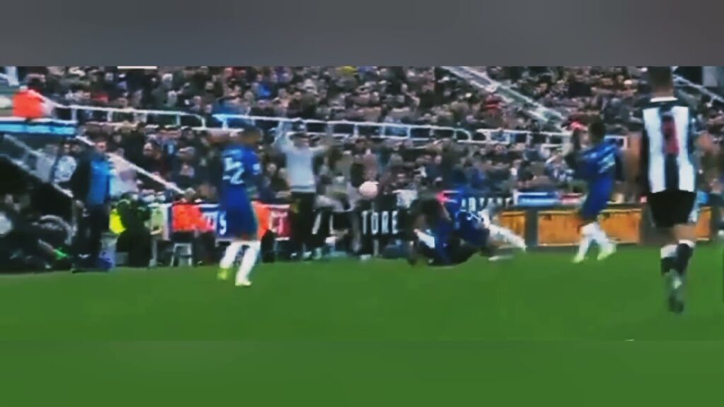 Dangerous tackle on Andreas Christensen and Callum Hodson-Odoi
