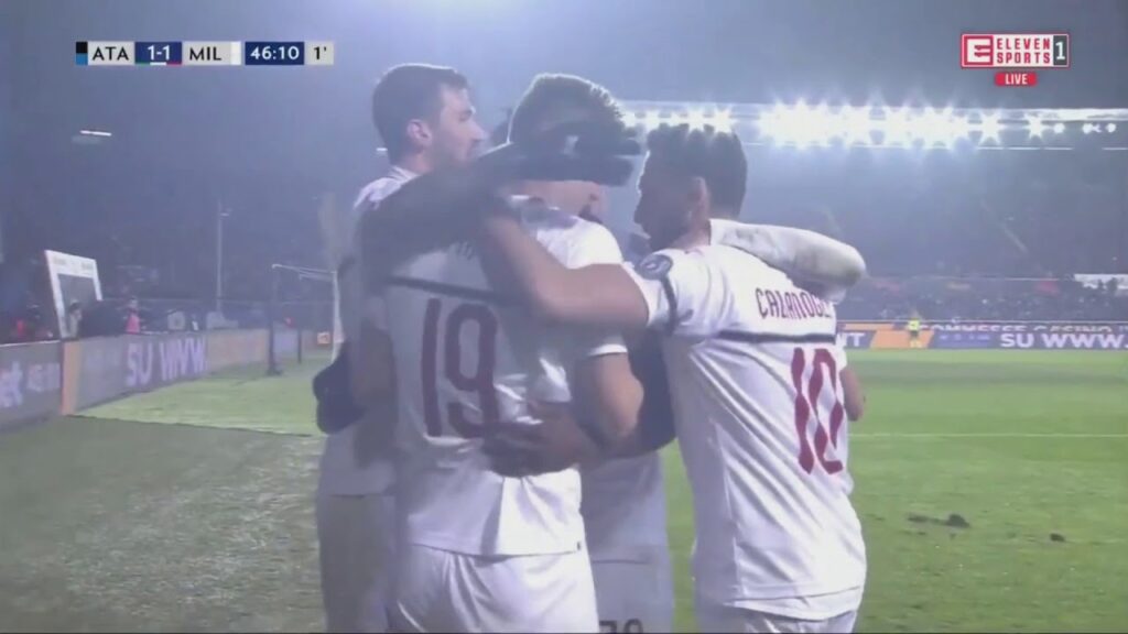Krzysztof Piątek  Milan - Atalanta gool na 1:1 BOMBA 16.02.2019
