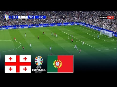 Georgia v Portugal | Czechia v Turkey | UEFA Euro 2024 LIVE