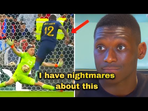 Kolo-Muani on his last minute chance vs Martínez