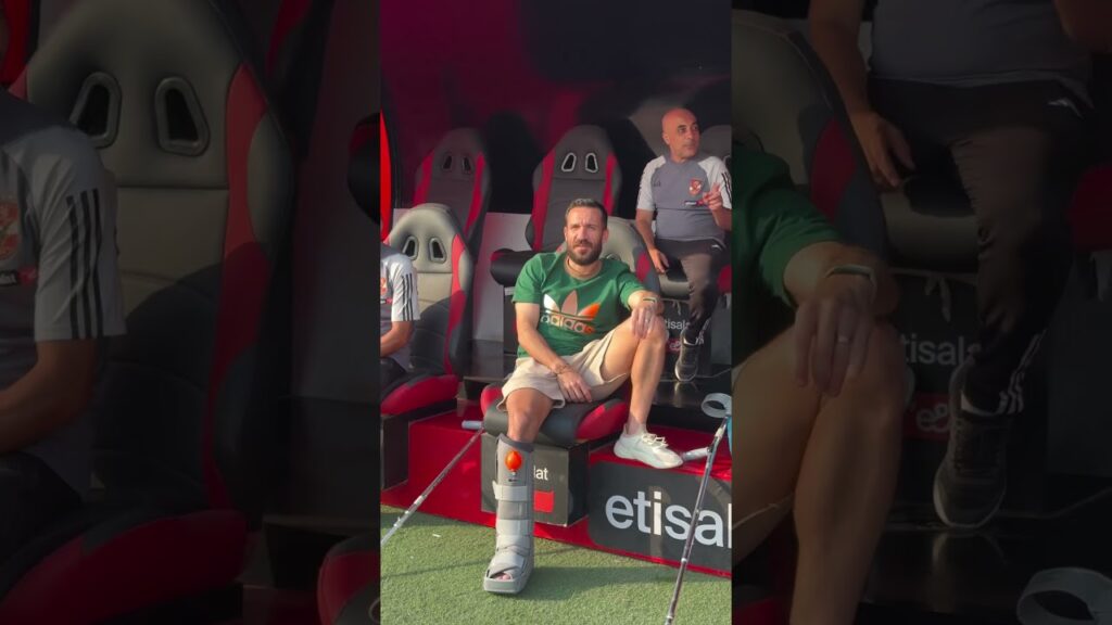 معلول يدعم الفريق فى مرانه الاخير قبل مواجهة الزمالك