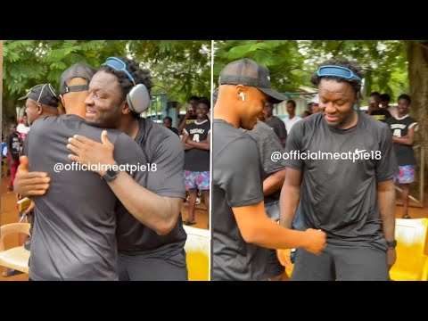 BLACK STARS CAPTAIN ANDRE AYEW AND SULE MUNTARI OTHERS STARS STOME IN NANIA PARK