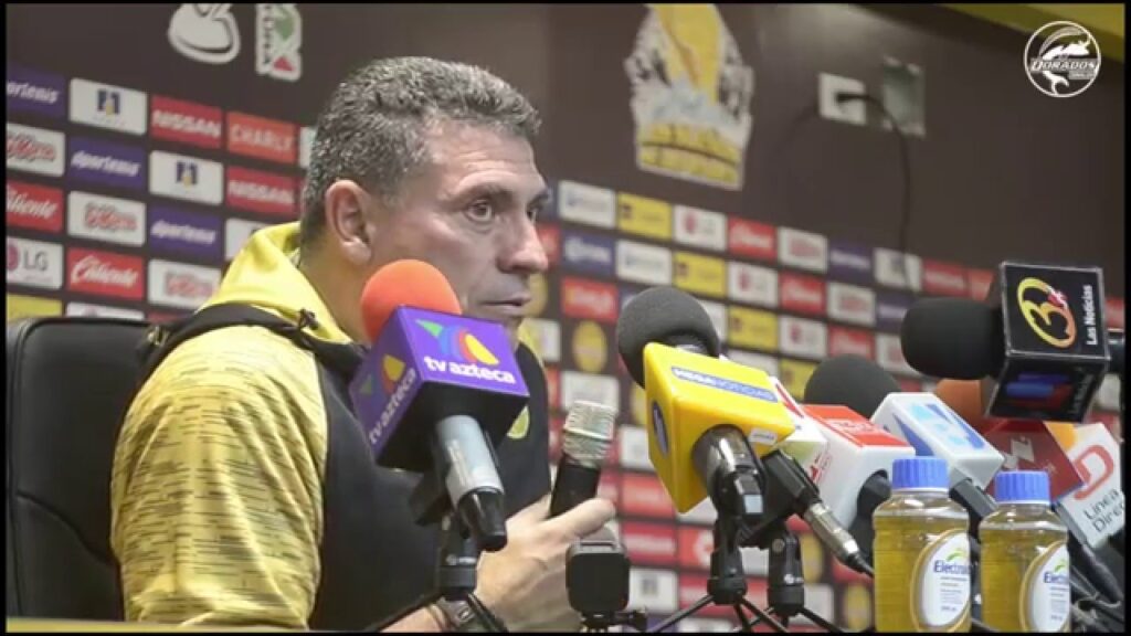 Luis Fernando Suárez al término del partido vs Tijuana