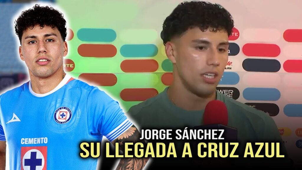 Jorge Sánchez habla de su llegada a Cruz Azul como REFUERZO para el Apertura 2024 | Fichajes Liga MX