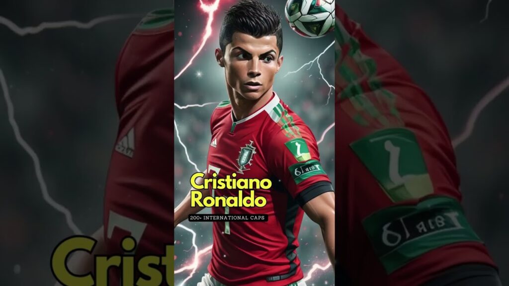 Cristiano Ronaldo - Most Men's International Appearances #football