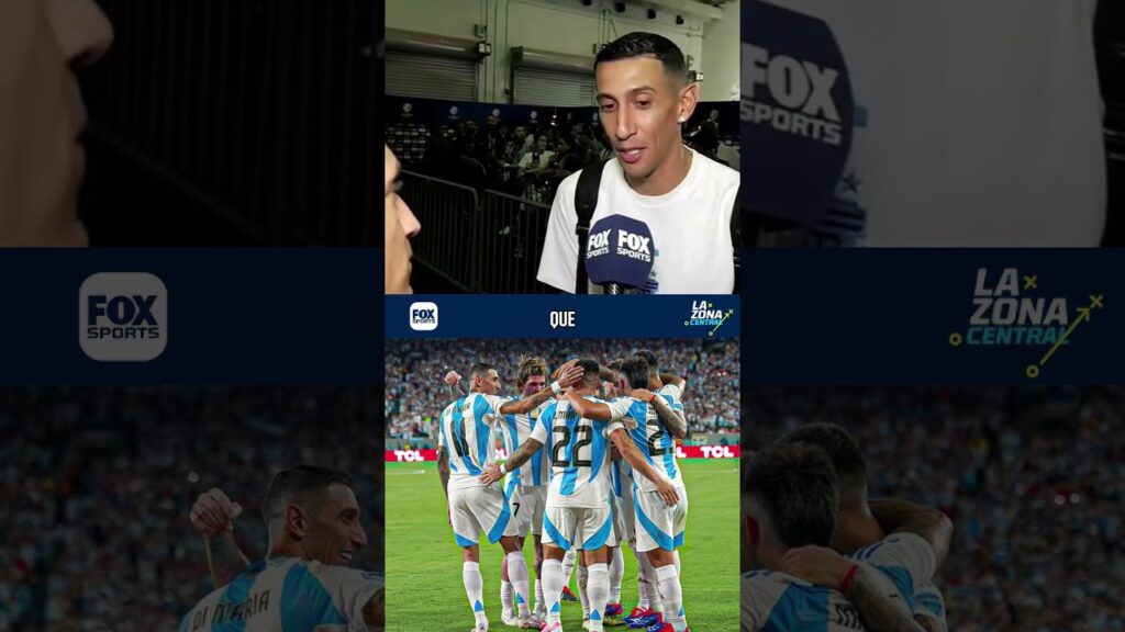 ÁNGEL DI MARÍA, JUGADOR DE LA SELECCIÓN ARGENTINA