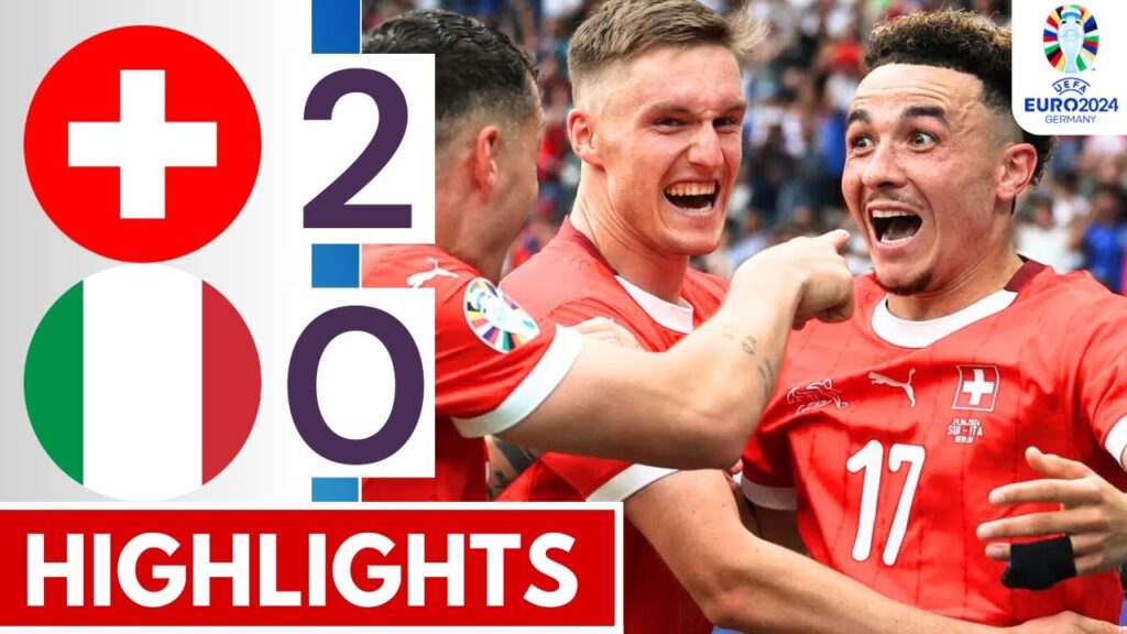 🔴Switzerland vs Italy (2-0) Extended HIGHLIGHTS || EURO 2024 Round of 16!