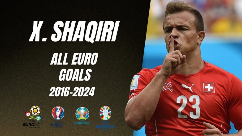 Xherdan Shaqiri- All Euro Goals (2016-2024)