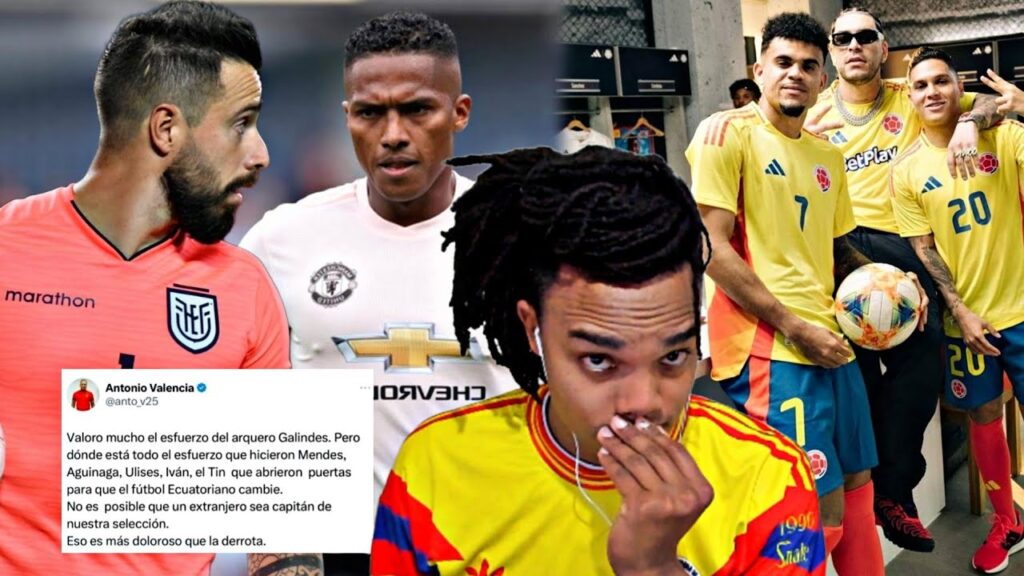 GALINDEZ vs ANTONIO VALENCIA 🇪🇨 ECUADOR vs ARGENTINA 🇨🇴 LUIS DIAZ CANTANDO