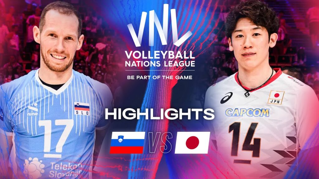 🇸🇮 SLO vs. 🇯🇵 JPN - Highlights | Semi Finals | Men's VNL 2024