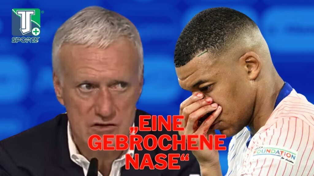 „Ihm geht es nicht gut“ – Didier Deschamps bestätigt, dass Kylian Mbappé sich die Nase gebrochen hat